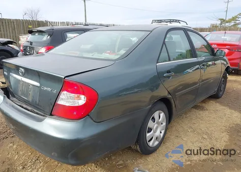 2003 Toyota Camry Le from USA, damaged, VIN 4T1BE32K53U762985